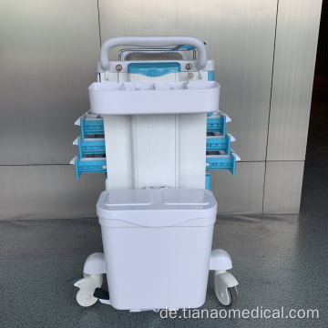 Krankenhaus Stahl ABS Convenient Medicine Trolley